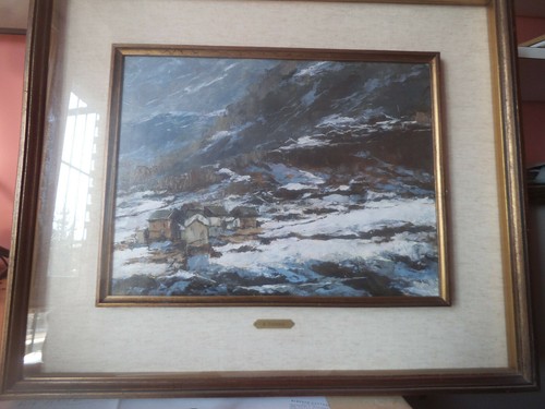 Quadro olio degli anni - anni, 70'